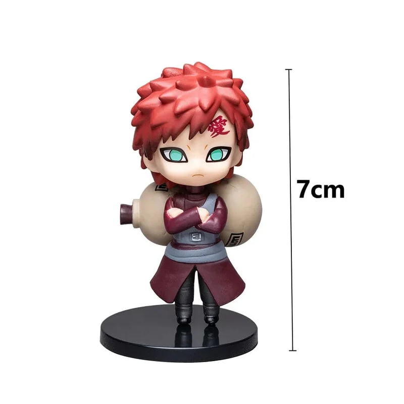Hot 12 teile/satz Anime Naruto Shippuden Hinata Sasuke Itachi Kakashi Gaara anime figur Q Version PVC Figuren Spielzeug Puppen Kind Geschenk