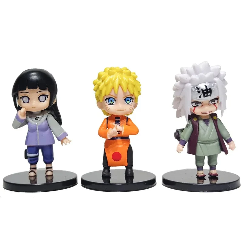 Hot 12 teile/satz Anime Naruto Shippuden Hinata Sasuke Itachi Kakashi Gaara anime figur Q Version PVC Figuren Spielzeug Puppen Kind Geschenk