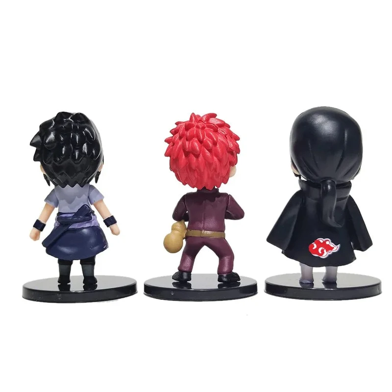 Hot 12 teile/satz Anime Naruto Shippuden Hinata Sasuke Itachi Kakashi Gaara anime figur Q Version PVC Figuren Spielzeug Puppen Kind Geschenk