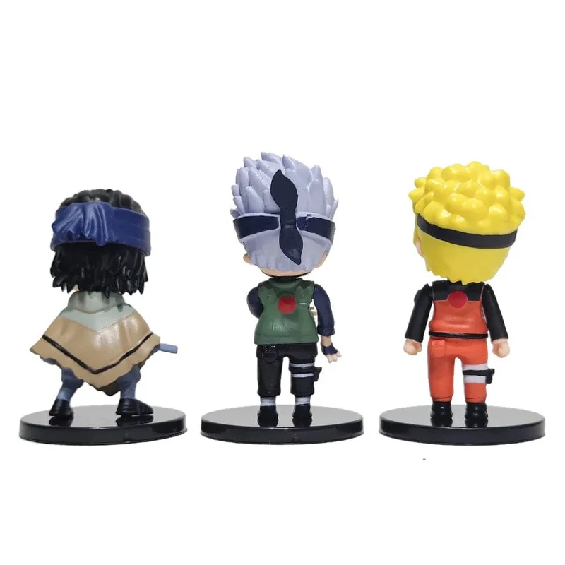 Hot 12 teile/satz Anime Naruto Shippuden Hinata Sasuke Itachi Kakashi Gaara anime figur Q Version PVC Figuren Spielzeug Puppen Kind Geschenk