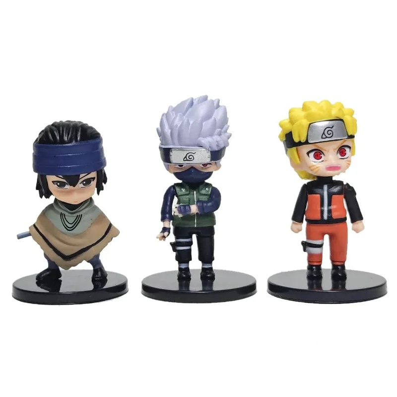 Hot 12 teile/satz Anime Naruto Shippuden Hinata Sasuke Itachi Kakashi Gaara anime figur Q Version PVC Figuren Spielzeug Puppen Kind Geschenk