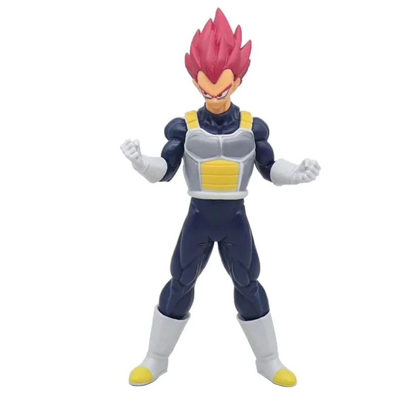 Anime Dragon Ball Z Super Saiyajin Son Goku Vegeta Anime Actionfigur Modell Geschenke Sammlerfiguren für Kinder 18cm