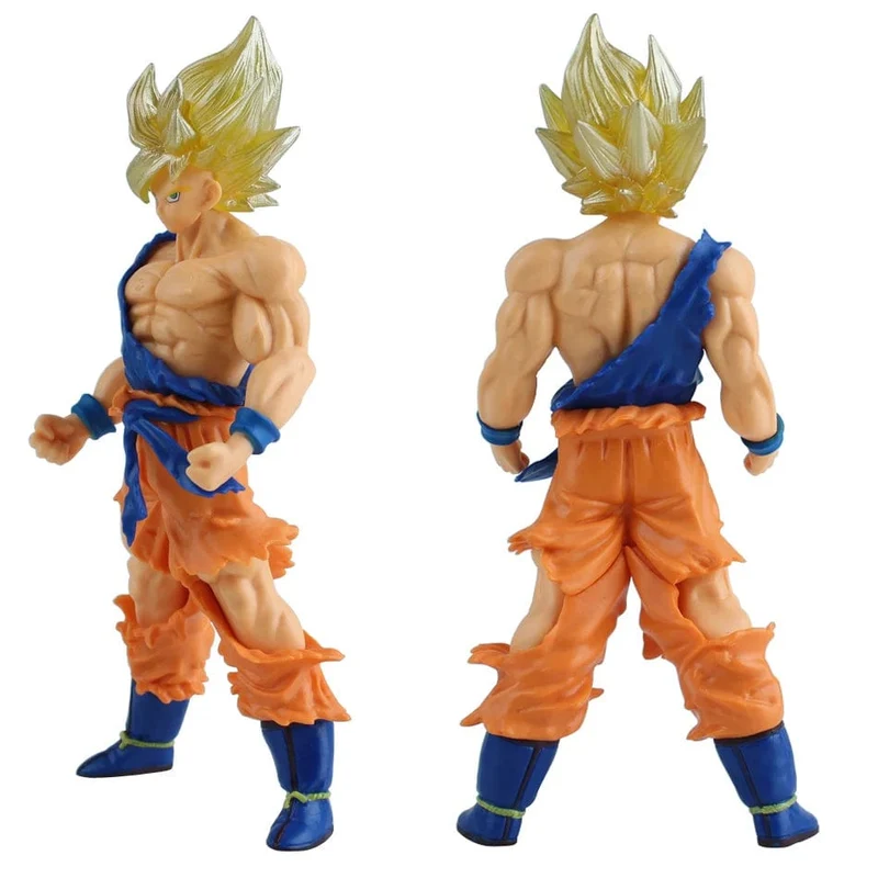 Anime Dragon Ball Z Super Saiyajin Son Goku Vegeta Anime Actionfigur Modell Geschenke Sammlerfiguren für Kinder 18cm