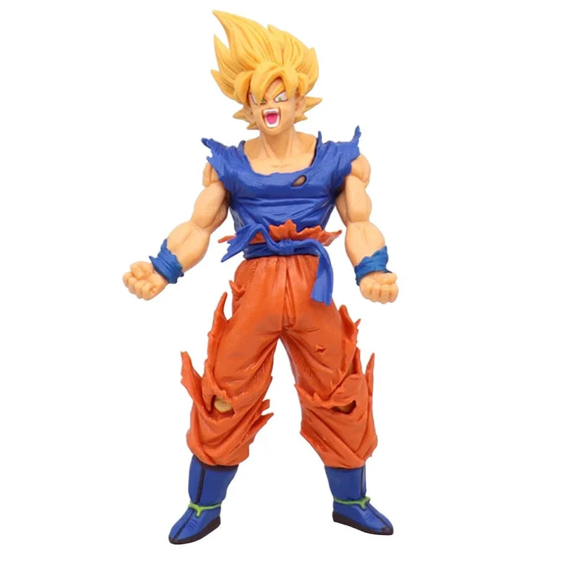 Anime Dragon Ball Z Super Saiyajin Son Goku Vegeta Anime Actionfigur Modell Geschenke Sammlerfiguren für Kinder 18cm