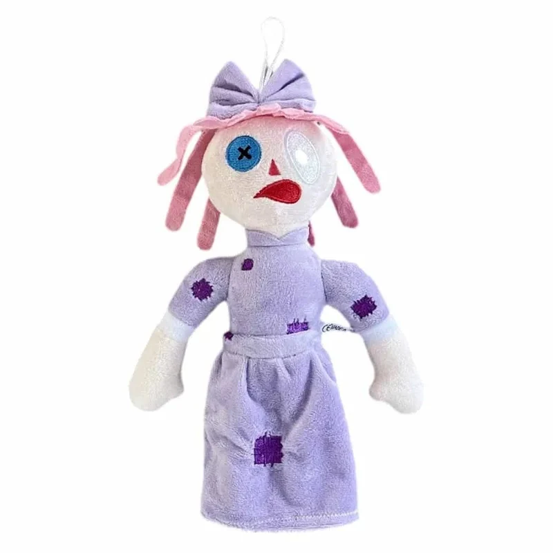 Das erstaunliche digitale Zirkus-Plüschtier Pomni und Jax, Plüschpuppe, Spielzeug, süßes Stofftier, Geburtstag für Kinder, Weihnachten