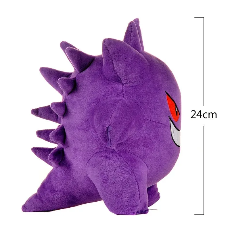 Gengar-Plüschtiere Pokemon Gengar Ausgestopfte Puppe Teufel Peluche Lustige Anime Pikachu Plüschtiere Kawaii Hobbys Sammlung Weihnachtsgeschenke