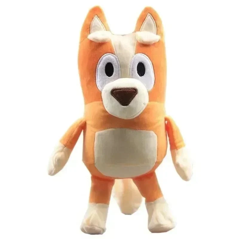 17/28 cm große Plüschtiere der Bluey & Bingo-Familie – Stofftiere mit Cartoon-Hund, weiche Plüschpuppen, perfekt als Geburtstags- und Weihnachtsgeschenk