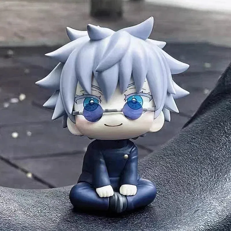 Anime Jujutsu Kaisen Figur Satoru Gojo Geto Suguru Action-figuren 10 cm PVC Modell Sammlung Spielzeug Schreibtisch Ornament Geschenke