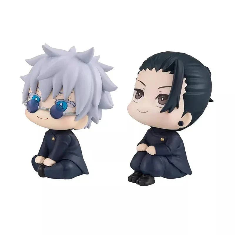 Anime Jujutsu Kaisen Figur Satoru Gojo Geto Suguru Action-figuren 10 cm PVC Modell Sammlung Spielzeug Schreibtisch Ornament Geschenke