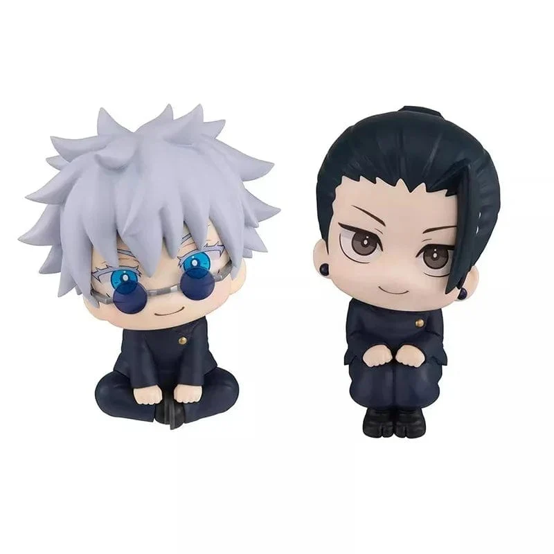 Anime Jujutsu Kaisen Figur Satoru Gojo Geto Suguru Action-figuren 10 cm PVC Modell Sammlung Spielzeug Schreibtisch Ornament Geschenke