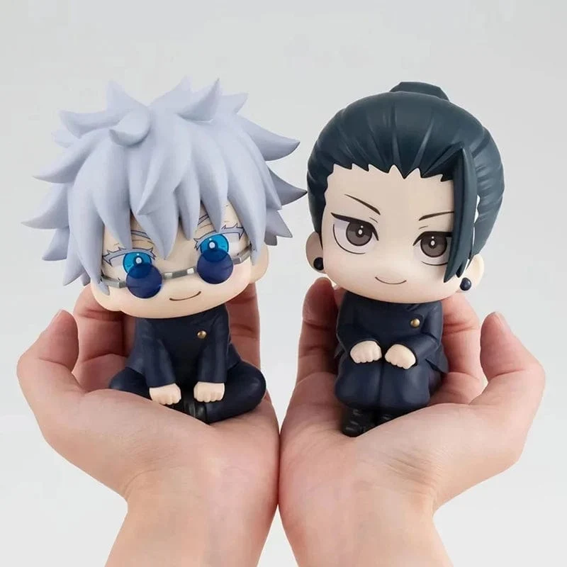 Anime Jujutsu Kaisen Figur Satoru Gojo Geto Suguru Action-figuren 10 cm PVC Modell Sammlung Spielzeug Schreibtisch Ornament Geschenke
