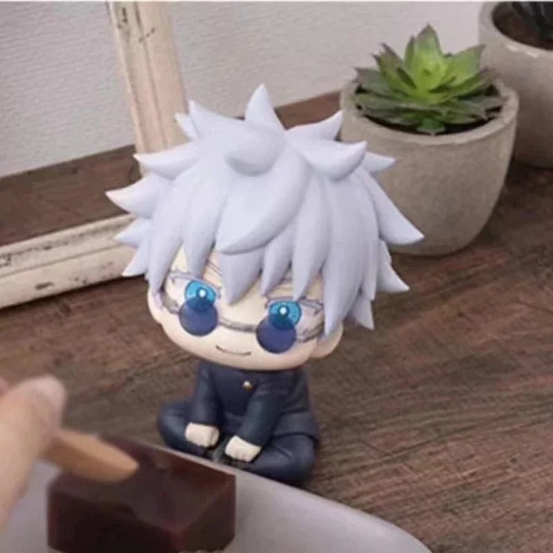Anime Jujutsu Kaisen Figur Satoru Gojo Geto Suguru Action-figuren 10 cm PVC Modell Sammlung Spielzeug Schreibtisch Ornament Geschenke