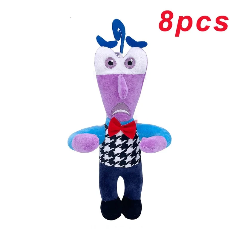 Inside Out 2 Plüschpuppen Inside Out Plüschtier Niedliche Cartoon-Plüschpuppe Weiche Angefüllte Anime-Peripheriespielzeuge Kindergeburtstagsgeschenke