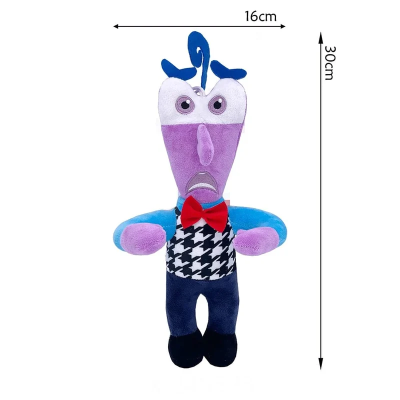 Inside Out 2 Plüschpuppen Inside Out Plüschtier Niedliche Cartoon-Plüschpuppe Weiche Angefüllte Anime-Peripheriespielzeuge Kindergeburtstagsgeschenke