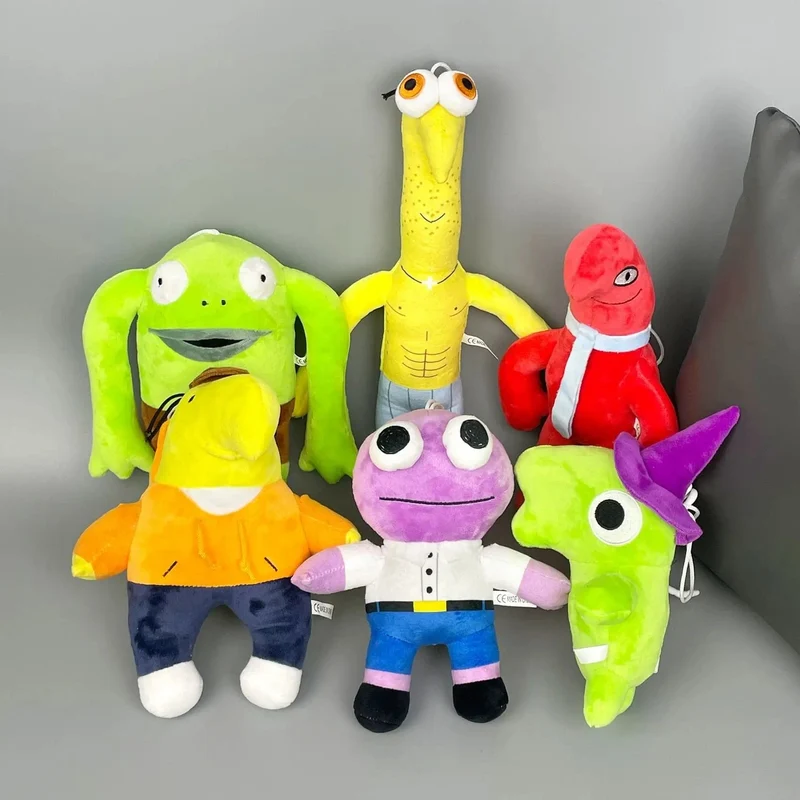 Inside Out 2 Plüschpuppen Inside Out Plüschtier Niedliche Cartoon-Plüschpuppe Weiche Angefüllte Anime-Peripheriespielzeuge Kindergeburtstagsgeschenke
