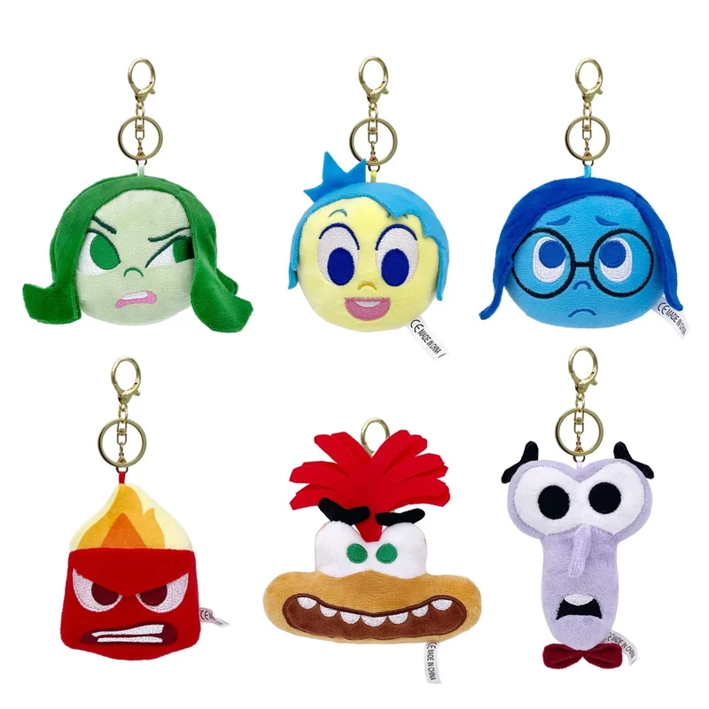 Inside Out 2 Plüschpuppen Inside Out Plüschtier Niedliche Cartoon-Plüschpuppe Weiche Angefüllte Anime-Peripheriespielzeuge Kindergeburtstagsgeschenke