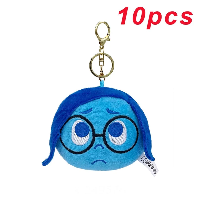 Inside Out 2 Plüschpuppen Inside Out Plüschtier Niedliche Cartoon-Plüschpuppe Weiche Angefüllte Anime-Peripheriespielzeuge Kindergeburtstagsgeschenke