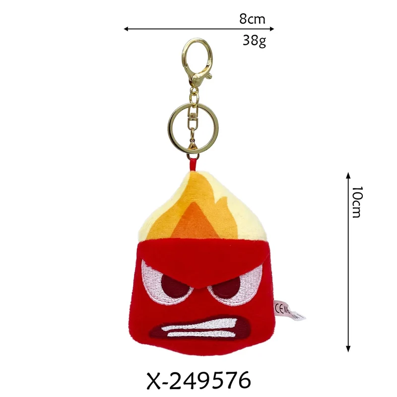 Inside Out 2 Plüschpuppen Inside Out Plüschtier Niedliche Cartoon-Plüschpuppe Weiche Angefüllte Anime-Peripheriespielzeuge Kindergeburtstagsgeschenke