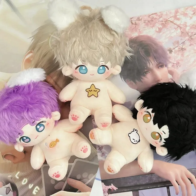 20 cm Kawaii Love And Deepspace Idol Puppe Anime Plüsch Stern Puppen Gefüllte Anpassung Figur Spielzeug Baumwolle Plüschtiere Spielzeug Fans Geschenk