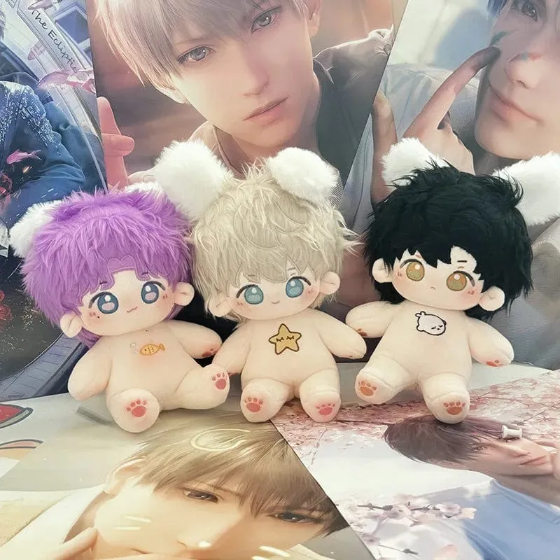 20 cm Kawaii Love And Deepspace Idol Puppe Anime Plüsch Stern Puppen Gefüllte Anpassung Figur Spielzeug Baumwolle Plüschtiere Spielzeug Fans Geschenk