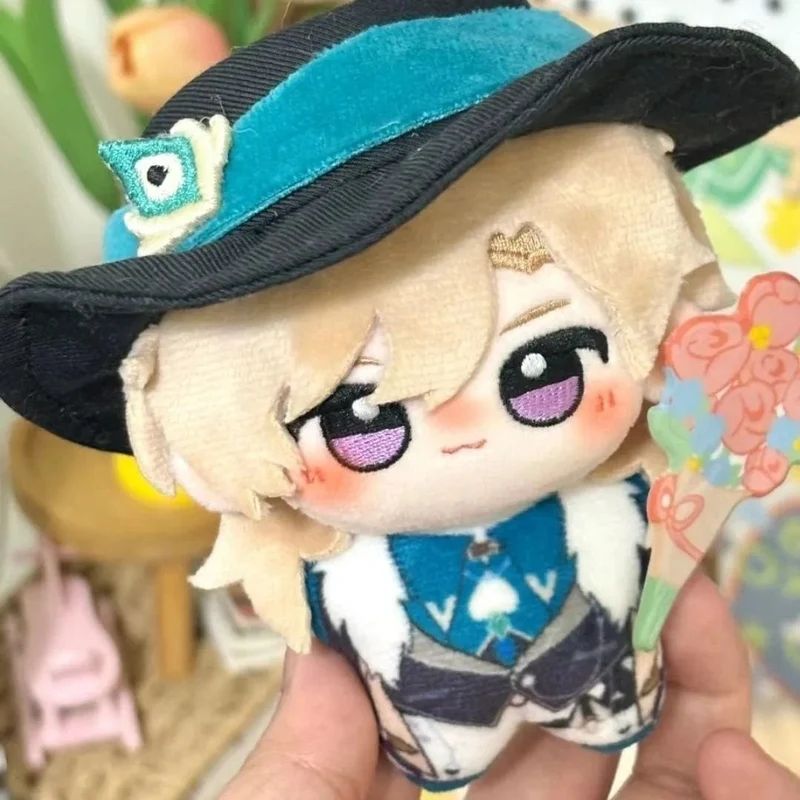 Anime-Spiel Honkai: Star Rail Aventurin Dr. Ratio Cosplay 10 cm Mini Seestern Körper Plüsch Puppe Anhänger Schlüsselanhänger Stofftiere Geschenk