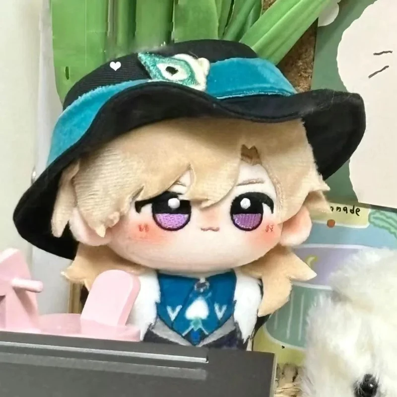 Anime-Spiel Honkai: Star Rail Aventurin Dr. Ratio Cosplay 10 cm Mini Seestern Körper Plüsch Puppe Anhänger Schlüsselanhänger Stofftiere Geschenk