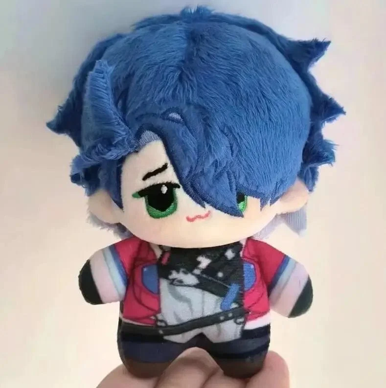 Anime-Spiel Honkai: Star Rail Aventurin Dr. Ratio Cosplay 10 cm Mini Seestern Körper Plüsch Puppe Anhänger Schlüsselanhänger Stofftiere Geschenk