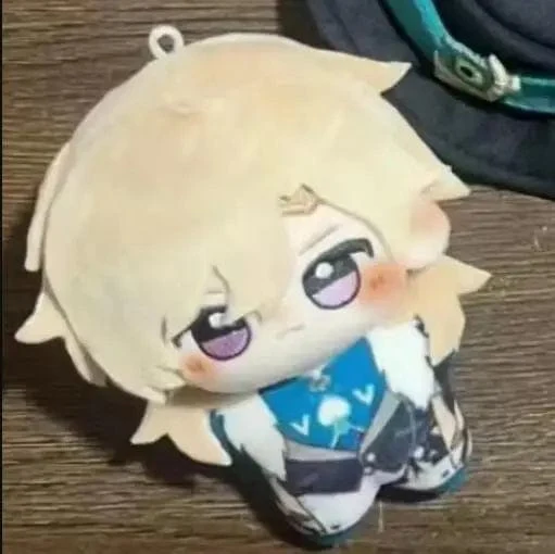 Anime-Spiel Honkai: Star Rail Aventurin Dr. Ratio Cosplay 10 cm Mini Seestern Körper Plüsch Puppe Anhänger Schlüsselanhänger Stofftiere Geschenk