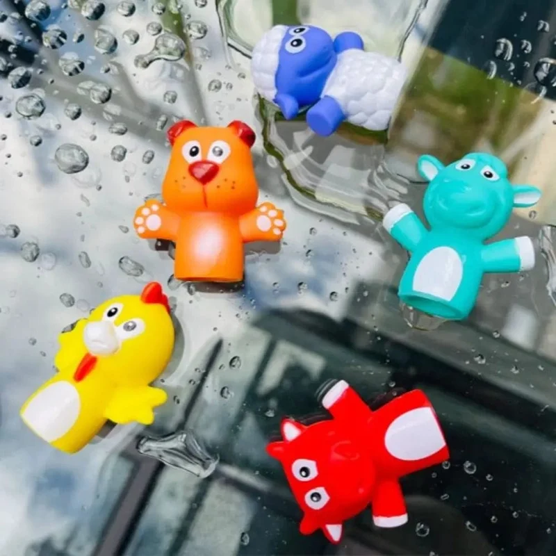 5-teiliges Mini-Tier-Handpuppen-Welpenpuppen-Fingerpuppen-Spielzeugset Montessori-Sensory-Spielzeug Vorschul-Eltern-Kind-Geschichtenerzählspielzeug