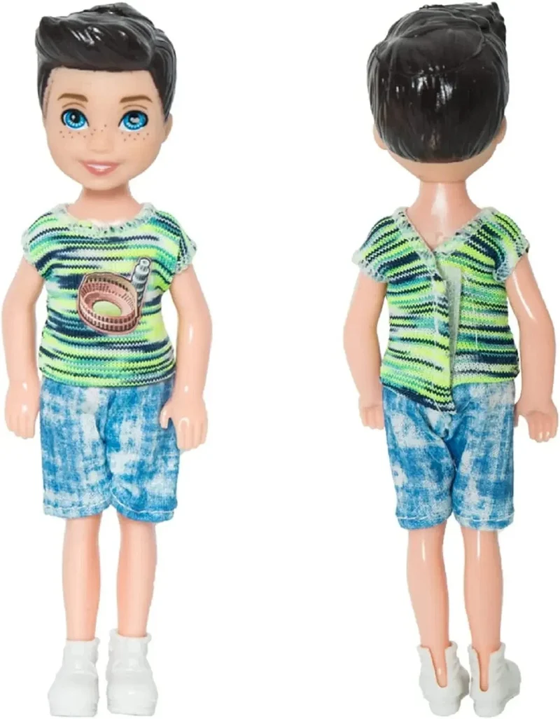 5 Zoll Mini Kelly Puppenzubehör Mode Chelsea Puppenkleidung Party Grown Outfits Kinder Mädchen Spielzeug für Kinder Geburtstagsgeschenk