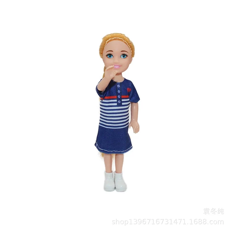 5 Zoll Mini Kelly Puppenzubehör Mode Chelsea Puppenkleidung Party Grown Outfits Kinder Mädchen Spielzeug für Kinder Geburtstagsgeschenk