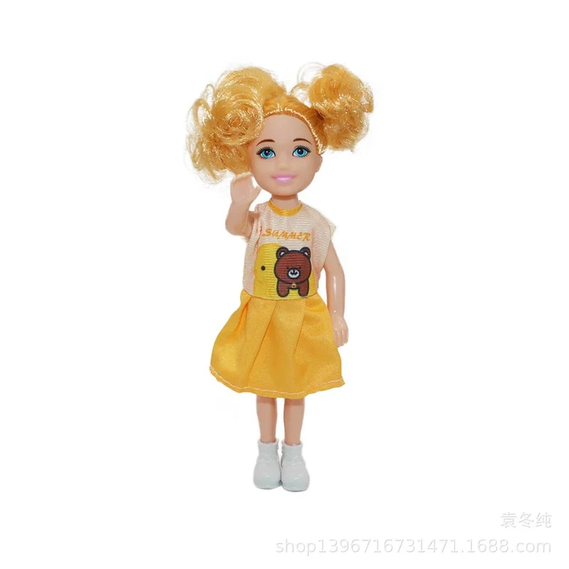 5 Zoll Mini Kelly Puppenzubehör Mode Chelsea Puppenkleidung Party Grown Outfits Kinder Mädchen Spielzeug für Kinder Geburtstagsgeschenk