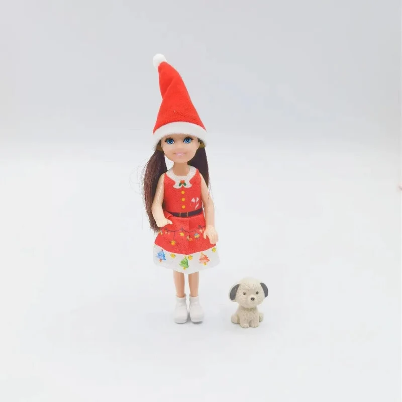 5 Zoll Mini Kelly Puppenzubehör Mode Chelsea Puppenkleidung Party Grown Outfits Kinder Mädchen Spielzeug für Kinder Geburtstagsgeschenk