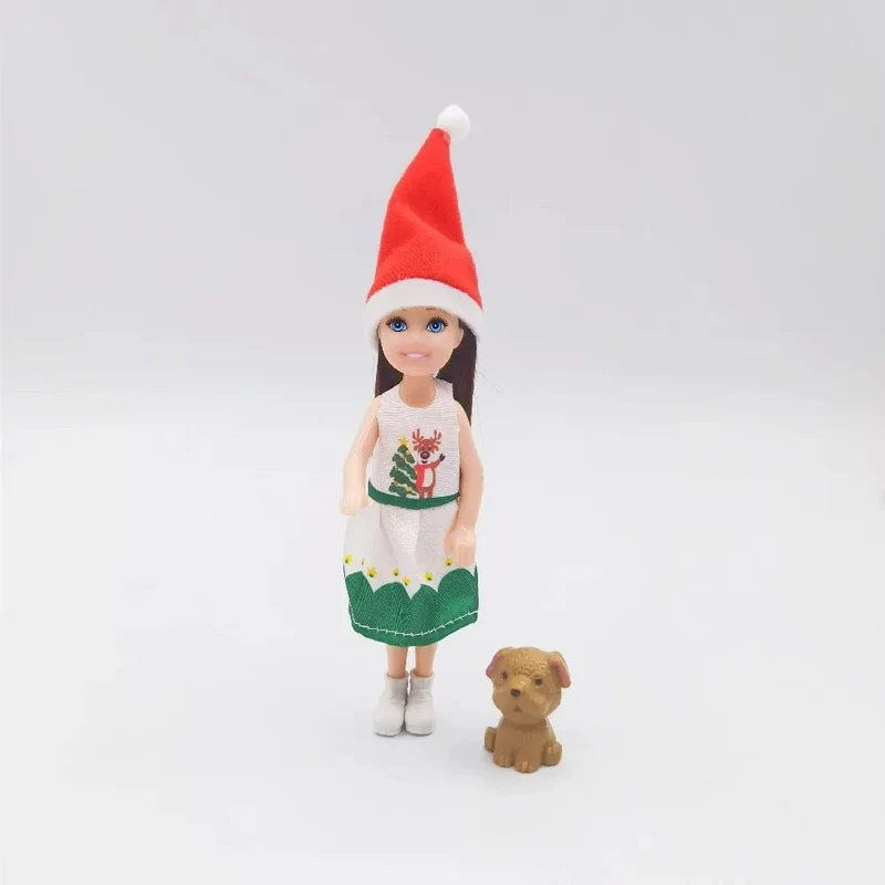 5 Zoll Mini Kelly Puppenzubehör Mode Chelsea Puppenkleidung Party Grown Outfits Kinder Mädchen Spielzeug für Kinder Geburtstagsgeschenk
