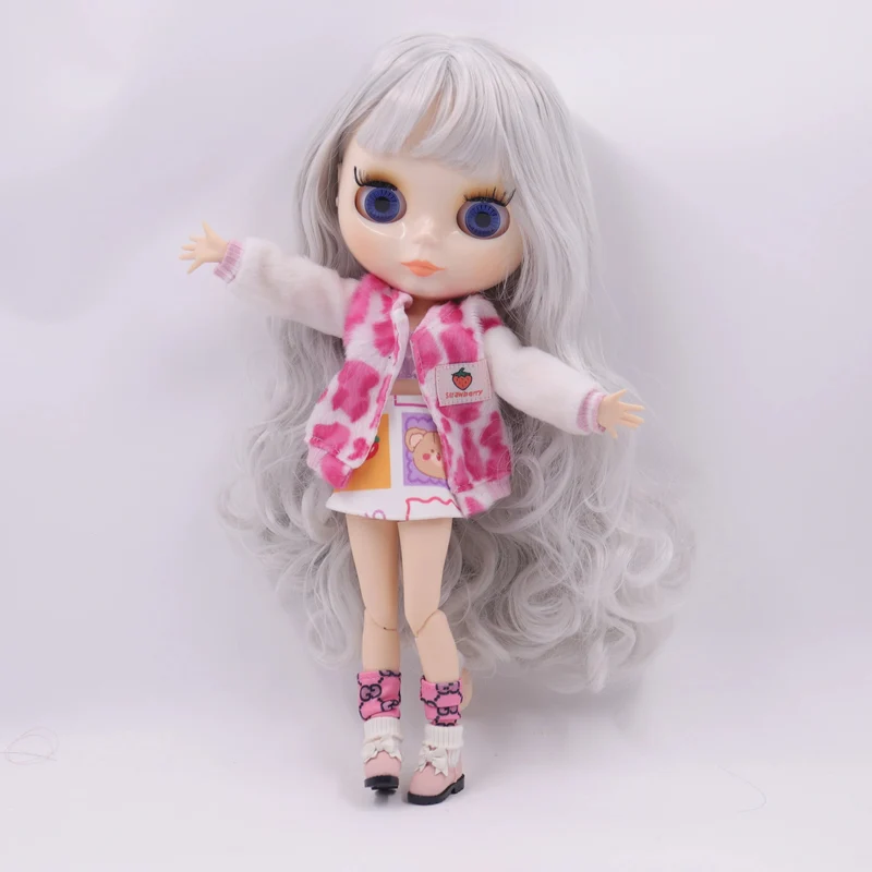 ICY DBS Blyth puppe Weiße Haut Glänzendes gesicht Mattes gesicht Joint körper mit hand set A & B 1/6 bjd geeignet diy make-up Spezielle preis