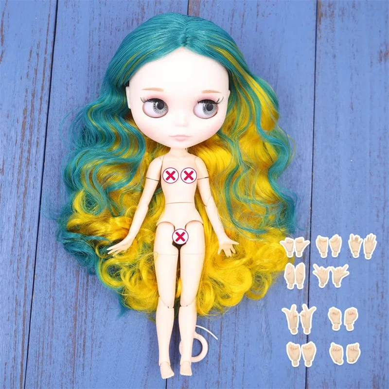 ICY DBS Blyth puppe Weiße Haut Glänzendes gesicht Mattes gesicht Joint körper mit hand set A & B 1/6 bjd geeignet diy make-up Spezielle preis