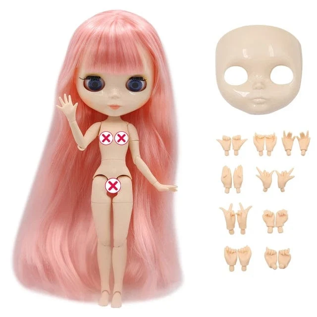 ICY DBS Blyth puppe Weiße Haut Glänzendes gesicht Mattes gesicht Joint körper mit hand set A & B 1/6 bjd geeignet diy make-up Spezielle preis
