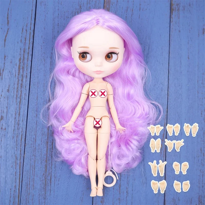ICY DBS Blyth puppe Weiße Haut Glänzendes gesicht Mattes gesicht Joint körper mit hand set A & B 1/6 bjd geeignet diy make-up Spezielle preis