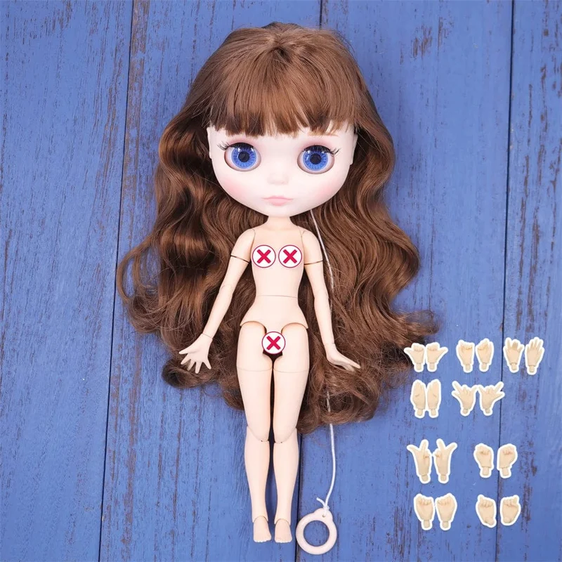 ICY DBS Blyth puppe Weiße Haut Glänzendes gesicht Mattes gesicht Joint körper mit hand set A & B 1/6 bjd geeignet diy make-up Spezielle preis