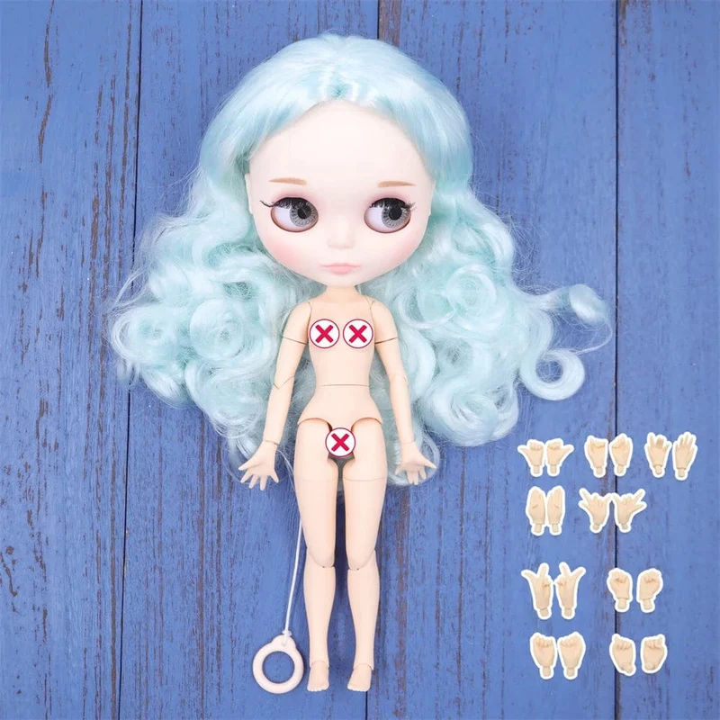 ICY DBS Blyth puppe Weiße Haut Glänzendes gesicht Mattes gesicht Joint körper mit hand set A & B 1/6 bjd geeignet diy make-up Spezielle preis