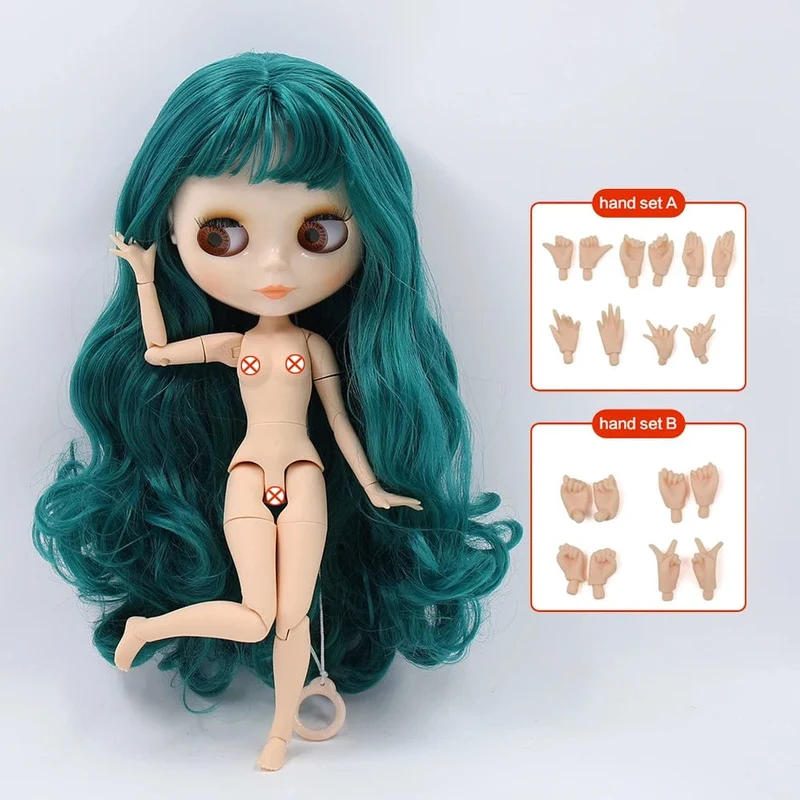 ICY DBS Blyth puppe Weiße Haut Glänzendes gesicht Mattes gesicht Joint körper mit hand set A & B 1/6 bjd geeignet diy make-up Spezielle preis