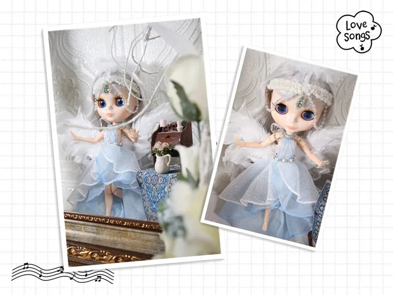ICY DBS Blyth puppe Weiße Haut Glänzendes gesicht Mattes gesicht Joint körper mit hand set A & B 1/6 bjd geeignet diy make-up Spezielle preis