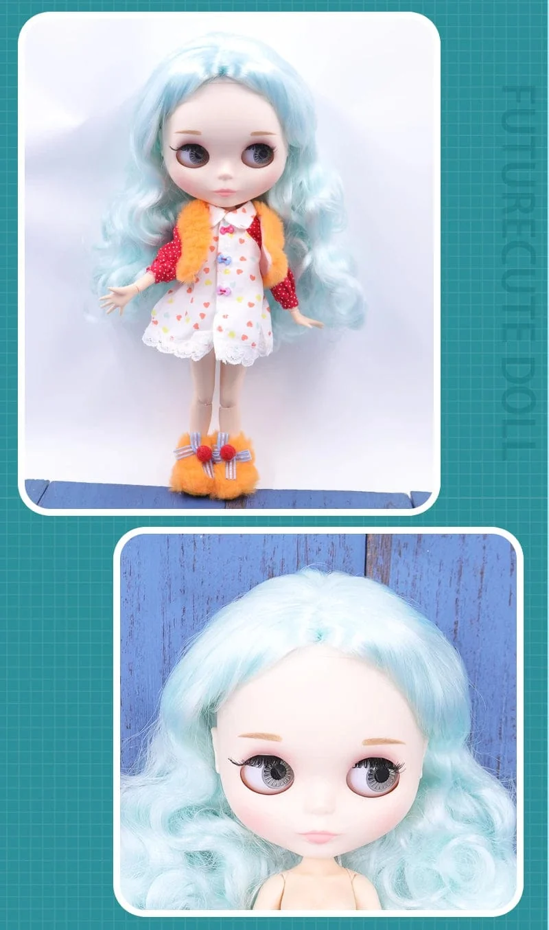 ICY DBS Blyth puppe Weiße Haut Glänzendes gesicht Mattes gesicht Joint körper mit hand set A & B 1/6 bjd geeignet diy make-up Spezielle preis