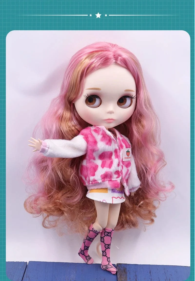 ICY DBS Blyth puppe Weiße Haut Glänzendes gesicht Mattes gesicht Joint körper mit hand set A & B 1/6 bjd geeignet diy make-up Spezielle preis