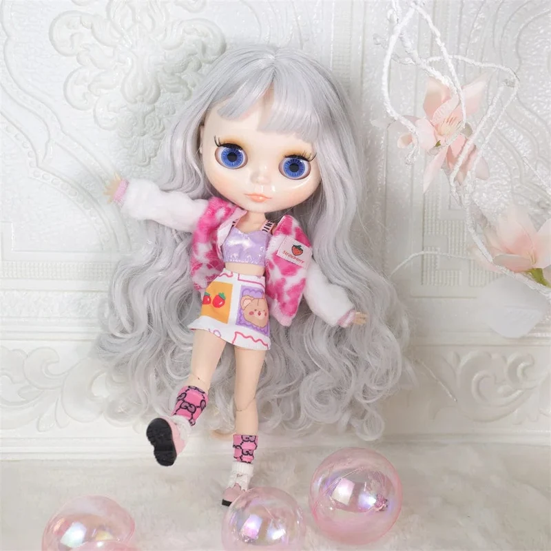 ICY DBS Blyth puppe Weiße Haut Glänzendes gesicht Mattes gesicht Joint körper mit hand set A & B 1/6 bjd geeignet diy make-up Spezielle preis