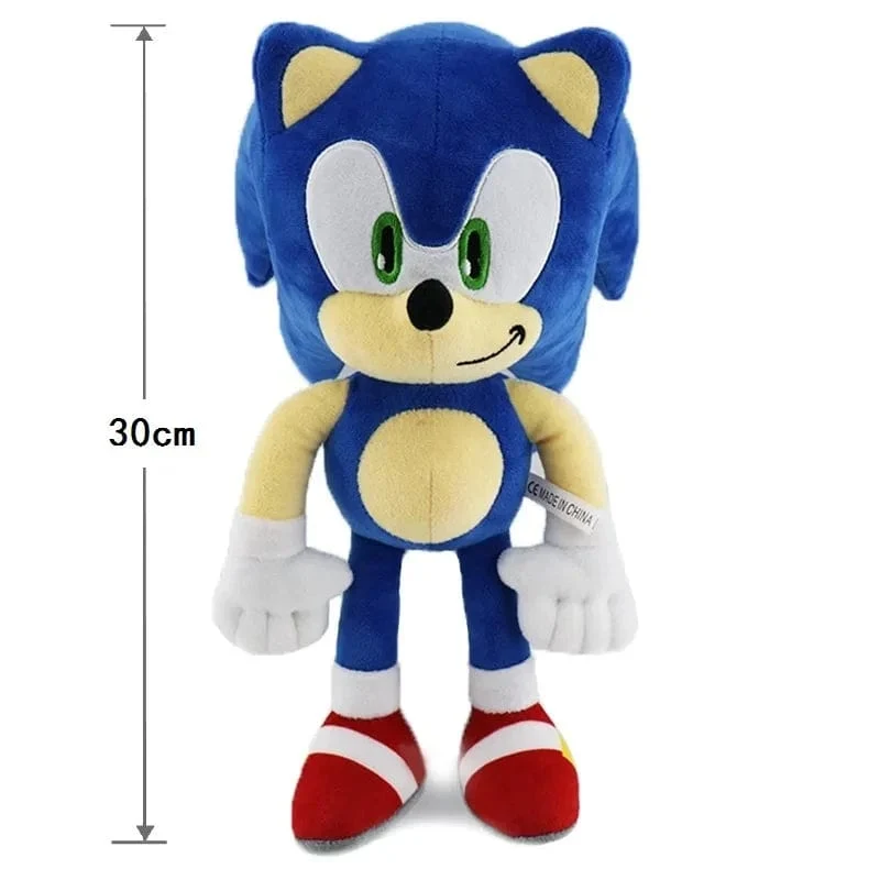 30 cm Sonic Plüsch Spielzeug Cartoon Igel Amy Rose Knöchel Schwanz weiche gefüllte Puppe Kindergeburtstag Sonic schöne Spielzeuge