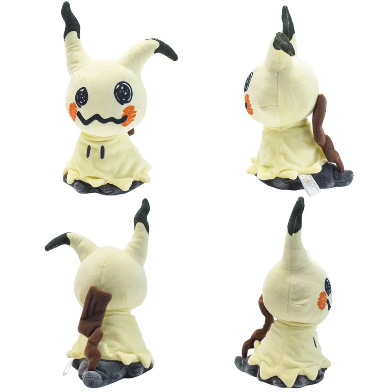 Mimikyu Eevee Plüschtier, Geburtstagsgeschenke für Kinder, Weihnachten, Anime-Charakterpuppen, 7"
