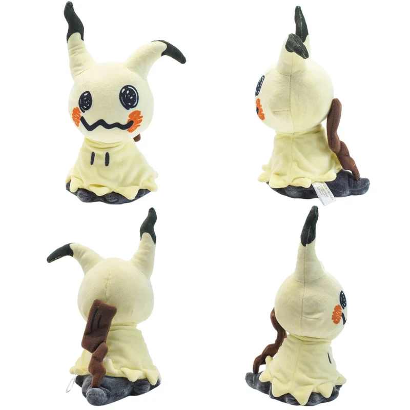 Mimikyu Eevee Plüschtier, Geburtstagsgeschenke für Kinder, Weihnachten, Anime-Charakterpuppen, 7"