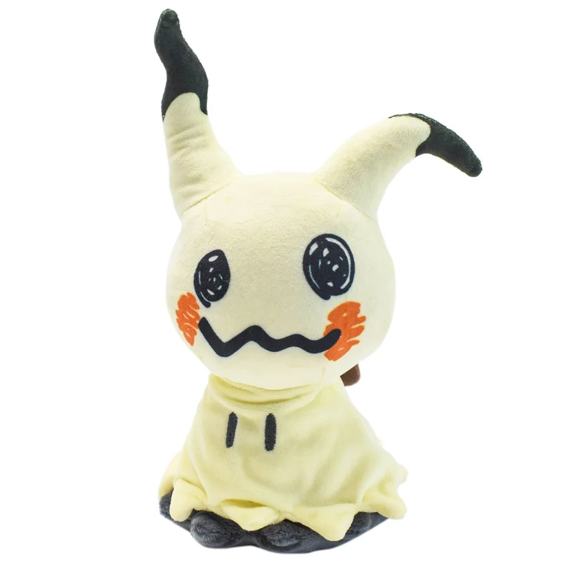 Mimikyu Eevee Plüschtier, Geburtstagsgeschenke für Kinder, Weihnachten, Anime-Charakterpuppen, 7"
