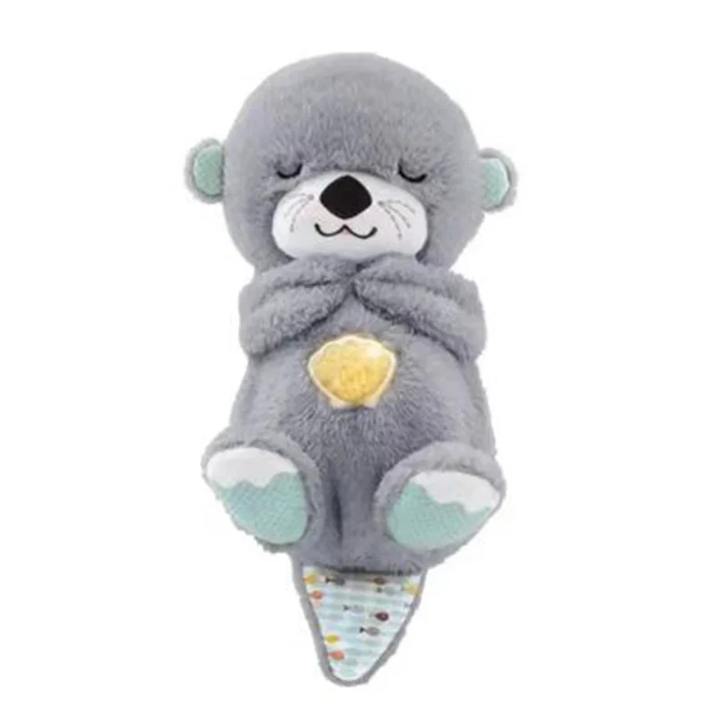 Süßes, beruhigendes Koalabär-Schlafspielzeug für Kinder, beruhigendes Baby, Linderung von Angstzuständen, Atmung, Koala-Spielzeug, Schlafkumpel, Plüschpuppe mit Lichtern